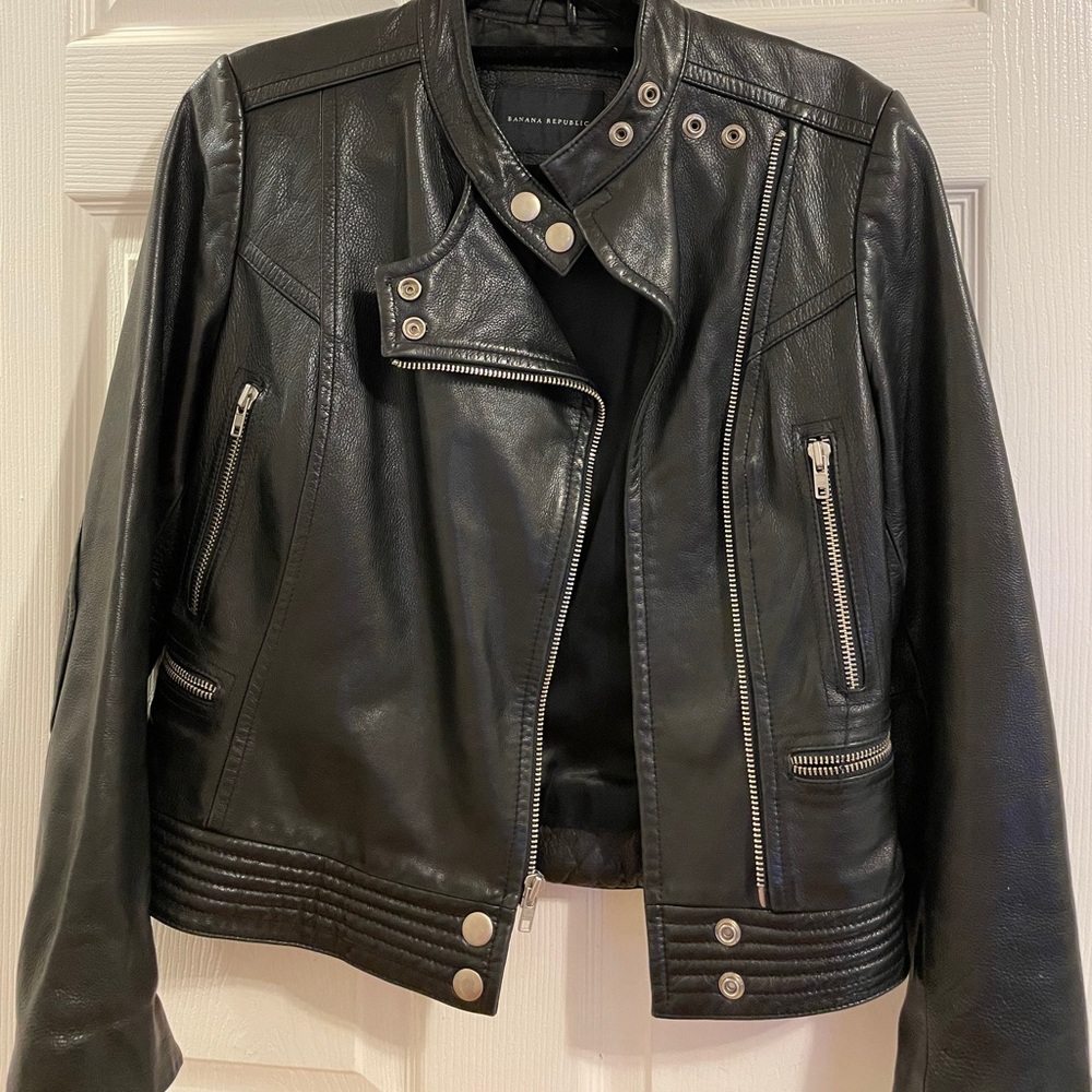 Banana Republic Leather Jacket